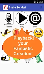 SmileSender! Voice Messenger a screenshot 1