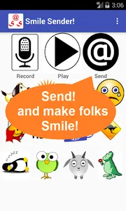 SmileSender! Voice Messenger a screenshot 2