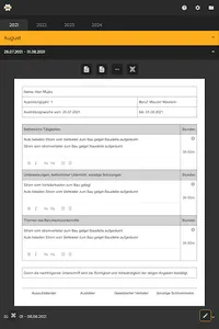 Berichtsheft Generator screenshot 8