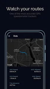 Speedometer - GPS Tracker screenshot 2