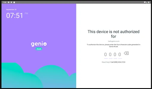 Genio Kiosk screenshot 2