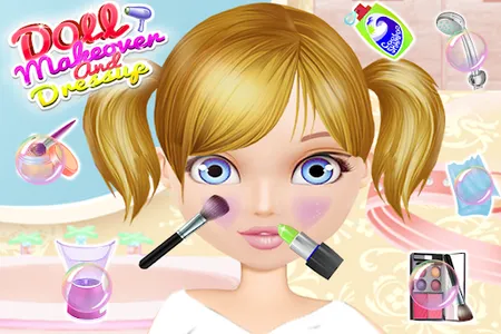 Cute Doll Dress Up Girls Game screenshot 7