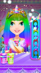 Unicorn Girl Hair beauty Salon screenshot 1