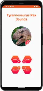 Tyrannosaurus Rex Sounds screenshot 1