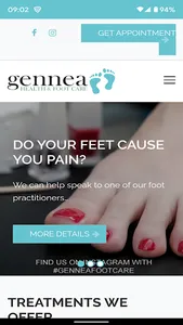 Gennea Health And Foot Care screenshot 0