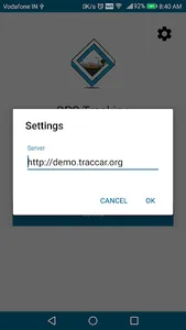 GPS Tracker using Traccar screenshot 1