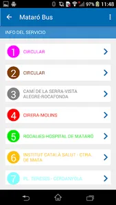 App Mataró Bus screenshot 1