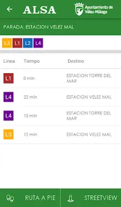 Autobuses Vélez-Málaga screenshot 1