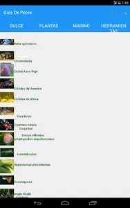 Guía de peces de acuarios screenshot 13