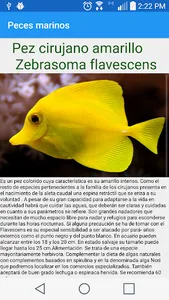 Guía de peces de acuarios screenshot 3