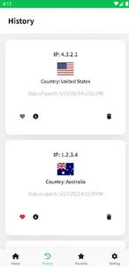 GeoIPy screenshot 2