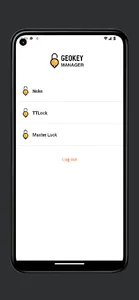 Geokey Manager screenshot 1