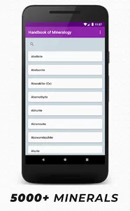 Handbook of Mineralogy screenshot 10