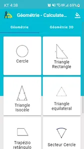 Géométrie - Calculateur screenshot 0