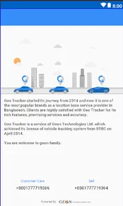 Geon Tracker screenshot 1