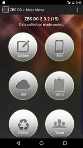ZBS Data Collection screenshot 3