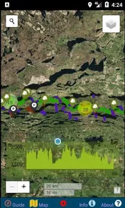 Border Route Trail Offline Map screenshot 0