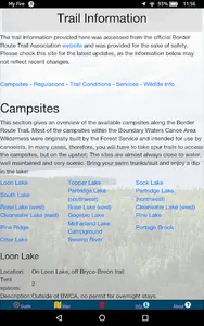 Border Route Trail Offline Map screenshot 15