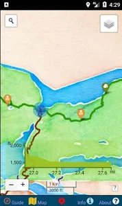 Border Route Trail Offline Map screenshot 4