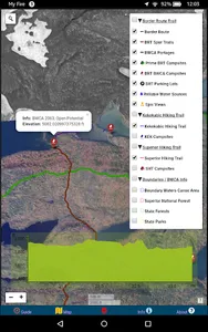 Border Route Trail Offline Map screenshot 9