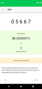 Earn Bitcoin Faucet screenshot 0