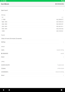 Earn Bitcoin Faucet screenshot 5