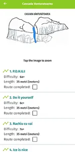 Herculane Climbing Topo screenshot 3