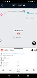 Geotrack GPS screenshot 2