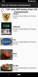 Gepetto Club slot car collecti screenshot 0