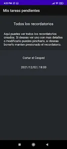 Mis tareas pendientes screenshot 2