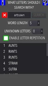 WordFinder - Anagram screenshot 2