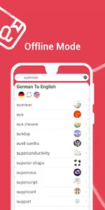 English to German Dictionary - screenshot 2