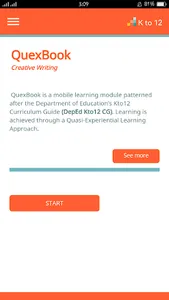 Creative Writing - QuexBook PR screenshot 0