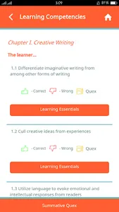 Creative Writing - QuexBook PR screenshot 3