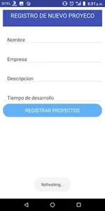 Proyectos screenshot 0