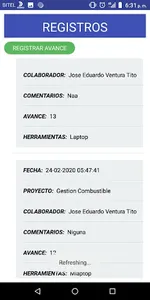 Proyectos screenshot 2