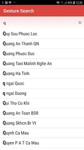 Gesture Search screenshot 2