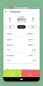 Control de finanzas personales screenshot 0