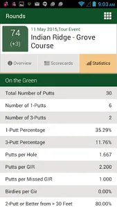 Golf Stats screenshot 4