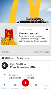 McDonald's Travel screenshot 1
