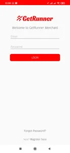GetRunner Merchant screenshot 1