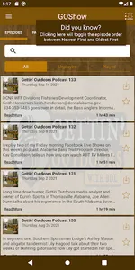 Gettin' Outdoors Podcast screenshot 0