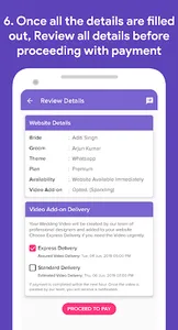 Weddie - Free Wedding Websites screenshot 5