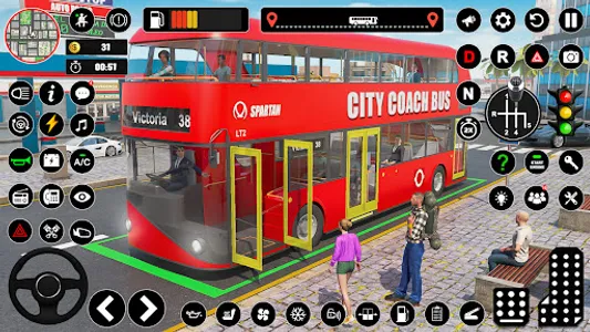 Bus Simulator : 3D Bus Games screenshot 20