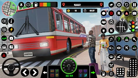 Bus Simulator : 3D Bus Games screenshot 7