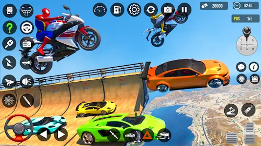 GT Stunt Car Game - Car Games screenshot 13