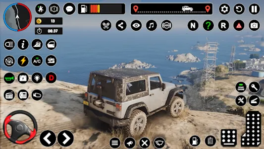 Offroad Jeep Driving & Parking screenshot 0