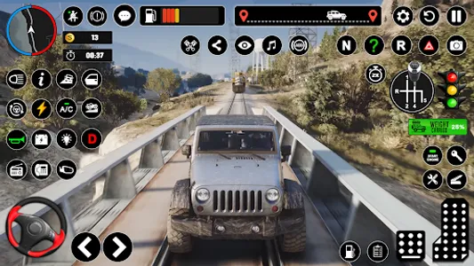 Offroad Jeep Driving & Parking screenshot 13