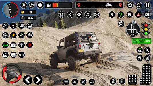 Offroad Jeep Driving & Parking screenshot 2