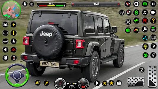 Jeep Driving Simulator offRoad screenshot 12